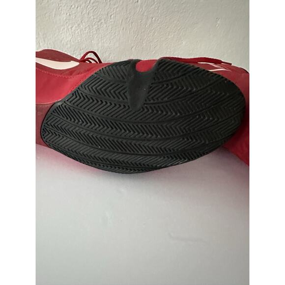 Nike KO Red And White Boxing Boots Mens Size 11 - Excellent Condition - Picture 9 of 13